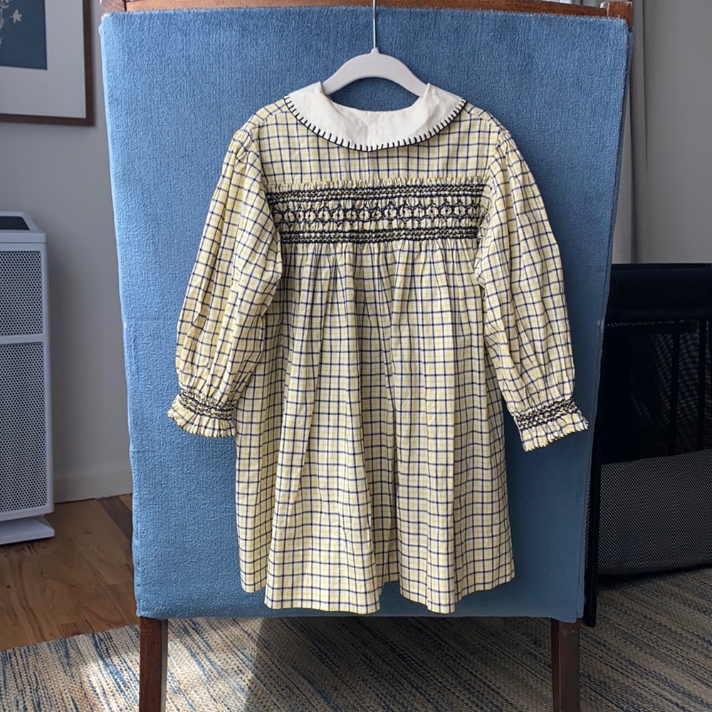Vintage handmade girls dress 3-4t